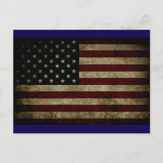 American Flag  Postcard