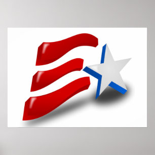 AMERICAN FLAG POSTER
