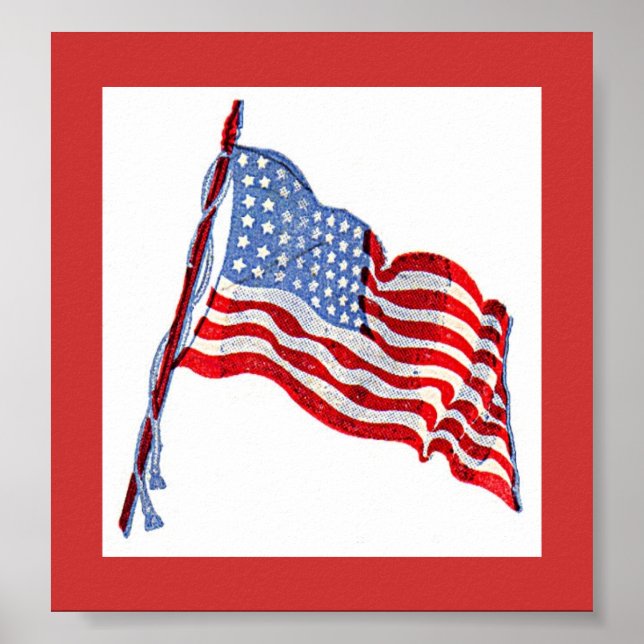 American Flag Poster (Front)