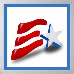 AMERICAN FLAG POSTER