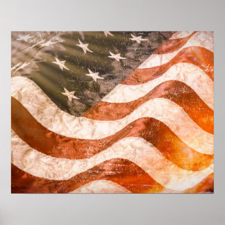 American Flag Poster