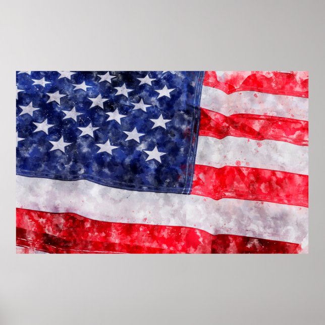 American flag poster (Front)