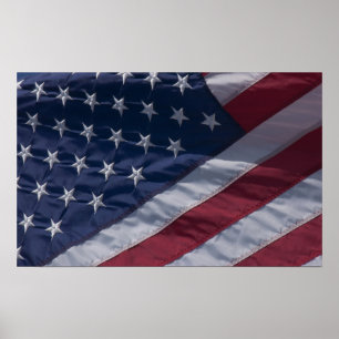 American flag. poster