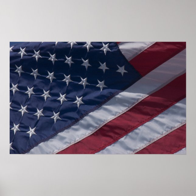 American flag. poster (Front)