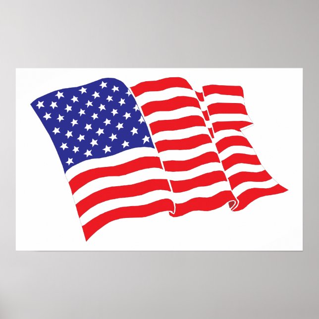 American Flag Poster (Front)