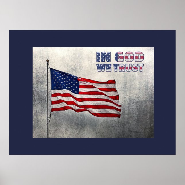American Flag Poster (Front)