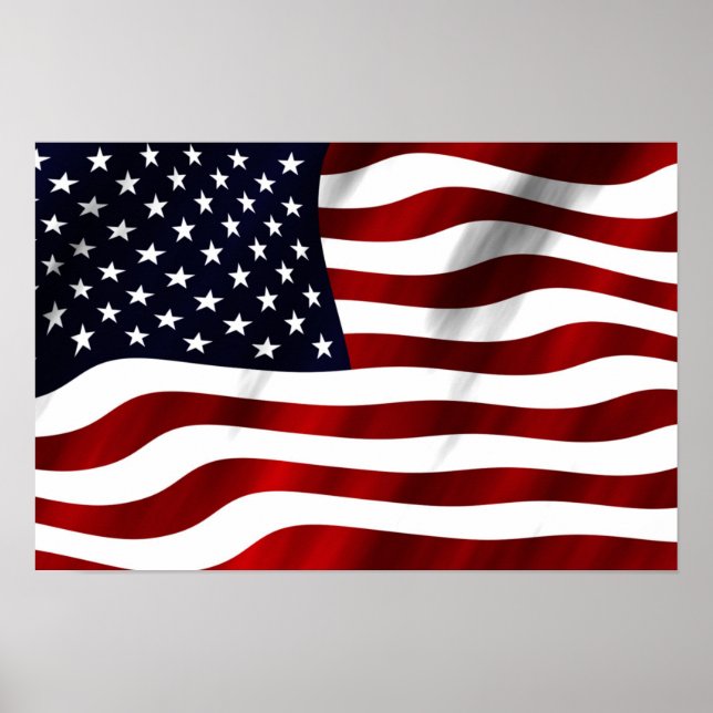 American Flag Poster (Front)