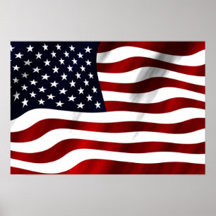 American Flag Poster