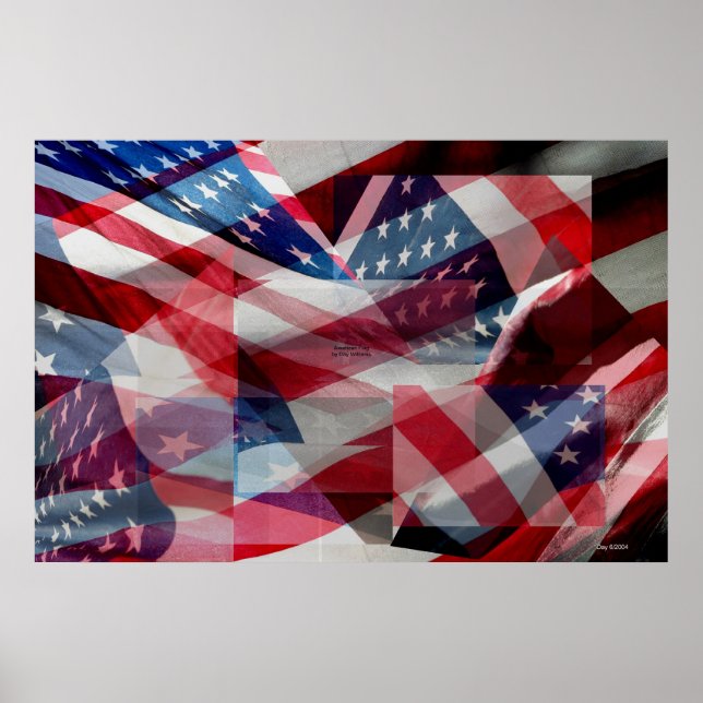 American Flag Poster (Front)