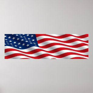 American Flag Poster - srf