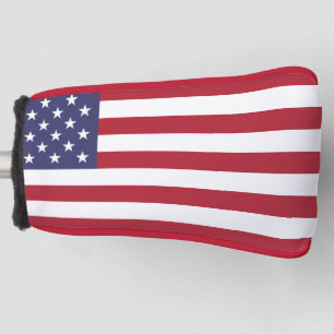 American Flag Putter Cover Headcover