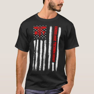 American Flag Radiologic Technologist Rad Tech Wee T-Shirt