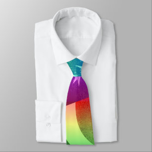 American Flag Rainbow LGBT Men's Tie