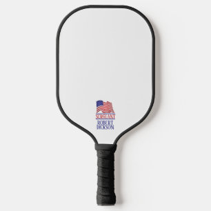 American Flag Red White and Blue Pickleball Paddle