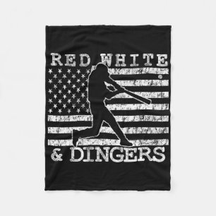 American Flag Red White And Dingers Sell Softll Gi Fleece Blanket
