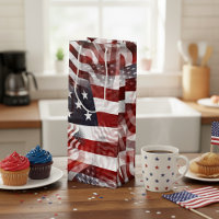 American Flag Red White Blue Stripes Stars Pattern