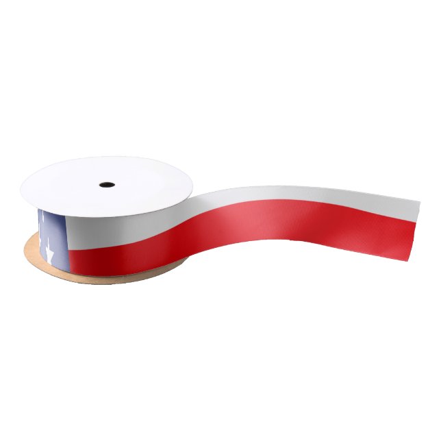 American Flag Ribbon Satin Ribbon (Spool)