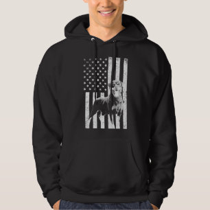 American Flag Rottweiler Dog Lover 4th Of July Do Hoodie