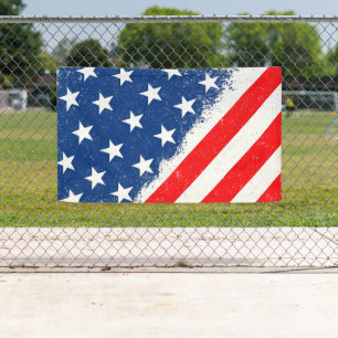 American Flag Shirt USA Patriotic Star Stripes Banner