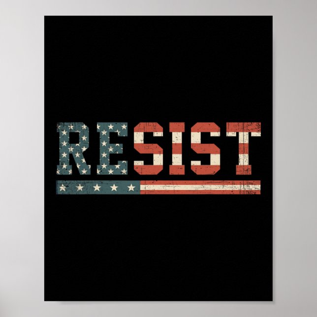 American Flag Shirts For Men Women  Poster (Front)