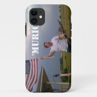 American Flag Shotgun Guy IPhone 5 Case