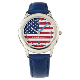 American Flag Signature Watch
