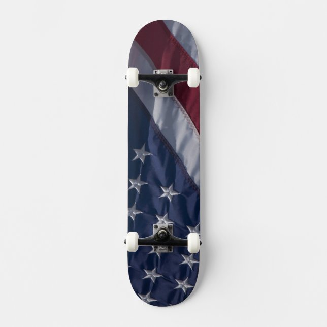 American flag. skateboard (Front)