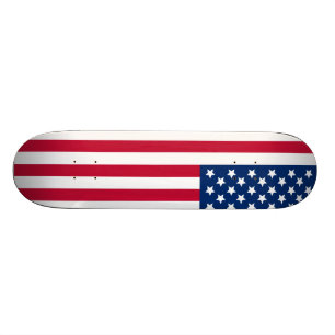American Flag Skateboard