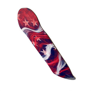 American flag skateboard