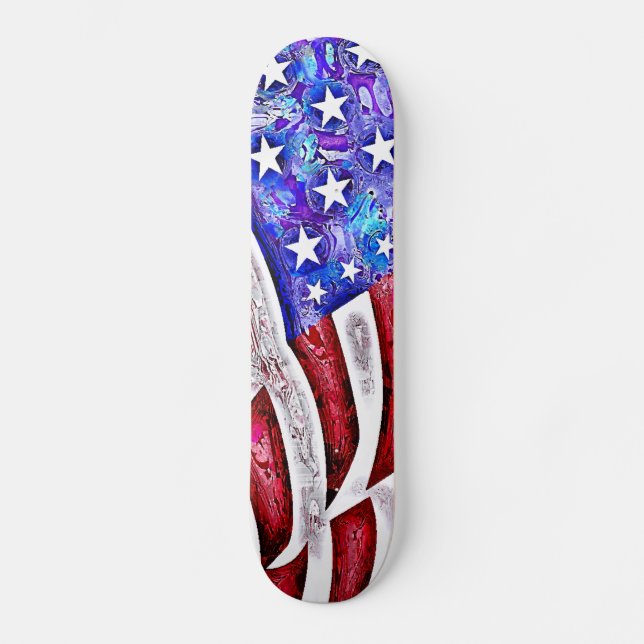 AMERICAN FLAG Skateboard (Front)