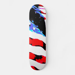 American flag skateboard