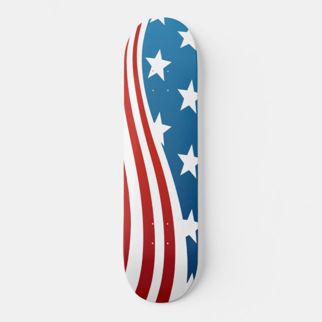 American Flag Skateboard (Front)