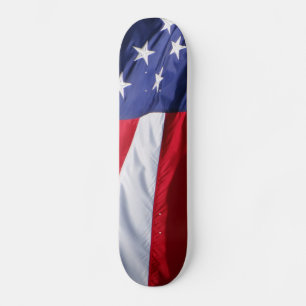 American Flag Skateboard