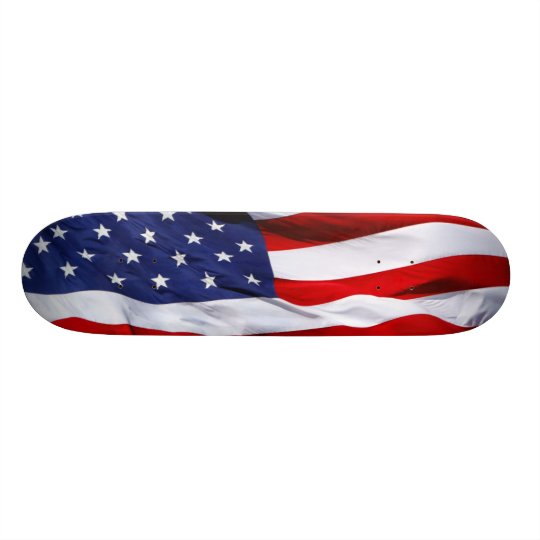 American Flag Skateboard Pro | Zazzle.co.uk