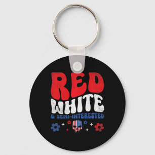 American Flag Skull Patriot Skeleton Independence Key Ring