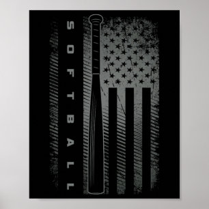 American Flag Softll Apparel - Softll For Women Ki Poster
