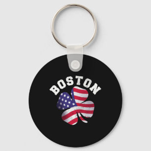 American Flag St. Patricks Day Vaporware Celtic Na Key Ring