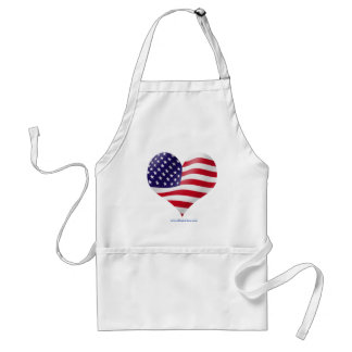 American Flag Standard Apron