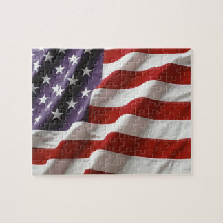 American Flag - Stars and Stripes Jigsaw Puzzle