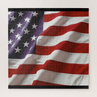 American Flag - Stars and Stripes Jigsaw Puzzle