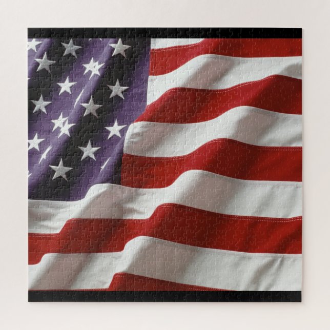 American Flag - Stars and Stripes Jigsaw Puzzle (Vertical)