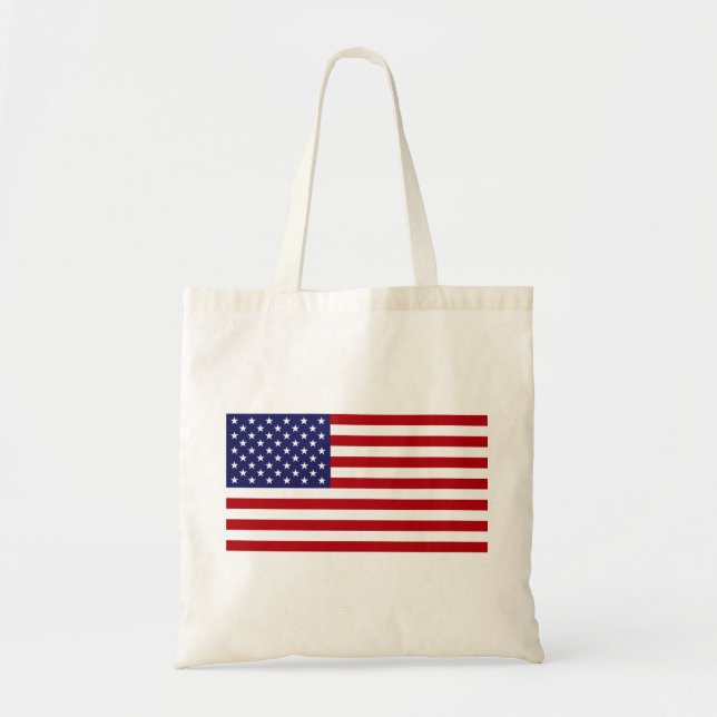 American Flag - Stars and Stripes - Old Glory Tote Bag (Front)