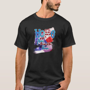 American Flag Stars Stripes 4th Of July Patriotic  T-Shirt