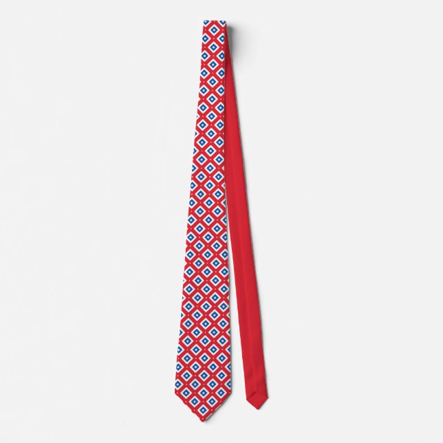 American Flag Stars & Stripes Tie (Front)