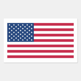 American Flag Sticker