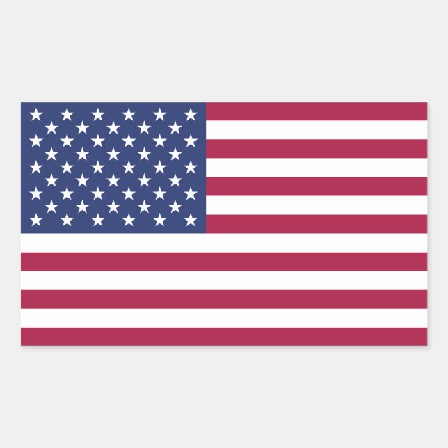 American Flag Sticker (Front)