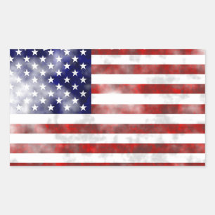 American Flag Sticker
