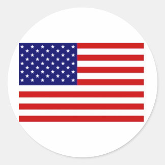 American Flag Sticker