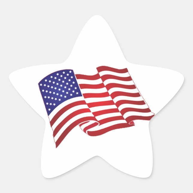 American Flag Stickers (Front)