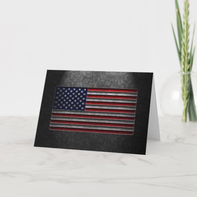 American Flag Stone Texture Programme (Front)
